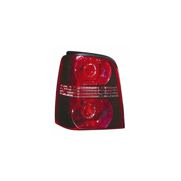 Feu arrière gauche pour VOLKSWAGEN TOURAN I phase 2, 2006-2010, fond rouge, Neuf