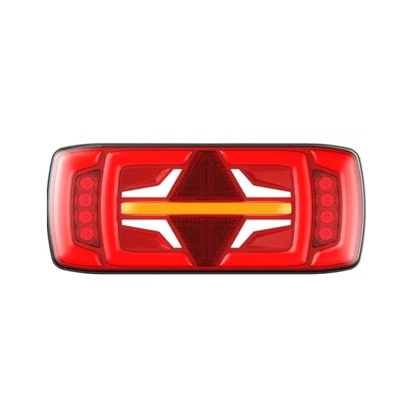 Feu arrière LED Néon avec indicateur dynamique – Multifonction 12/24V – 130 LEDs
