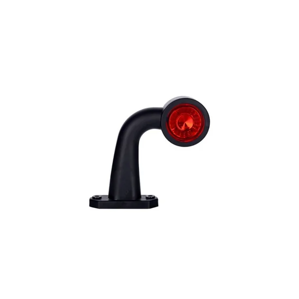 Feu de gabarit coudé arrière gauche bicolore LED 12/24V - IP66/IP68 - câble 18 cm