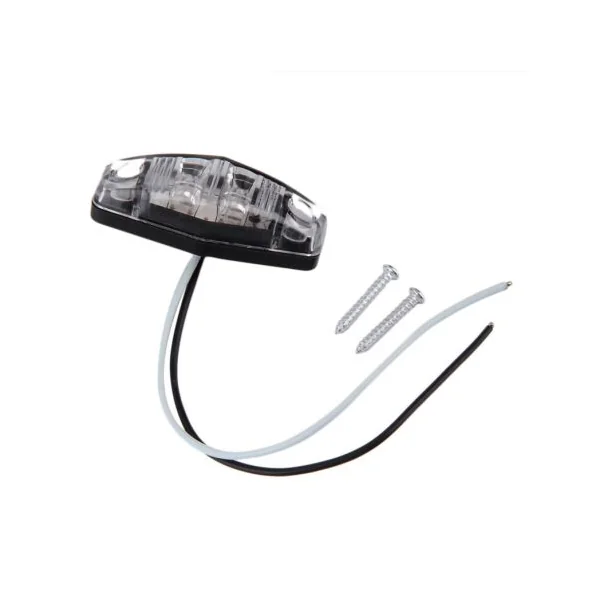 Feu de gabarit LED 12v pour remorque et voiture - Blanc