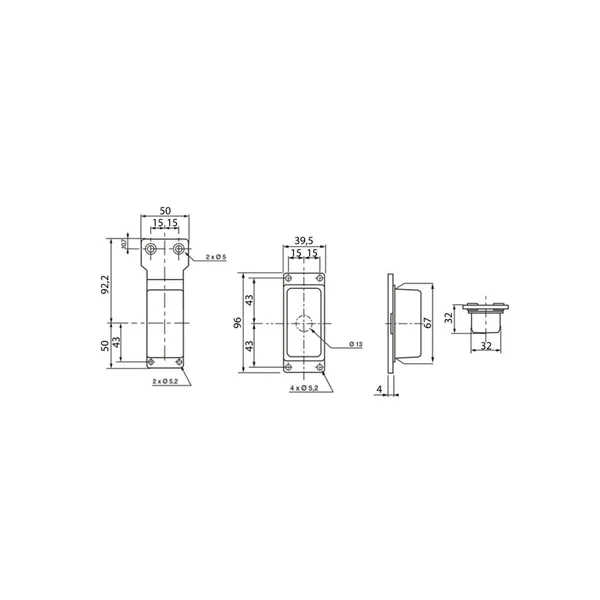 Feu de position Rouge VIGNAL - FE87 - 187130 - 12V/24V