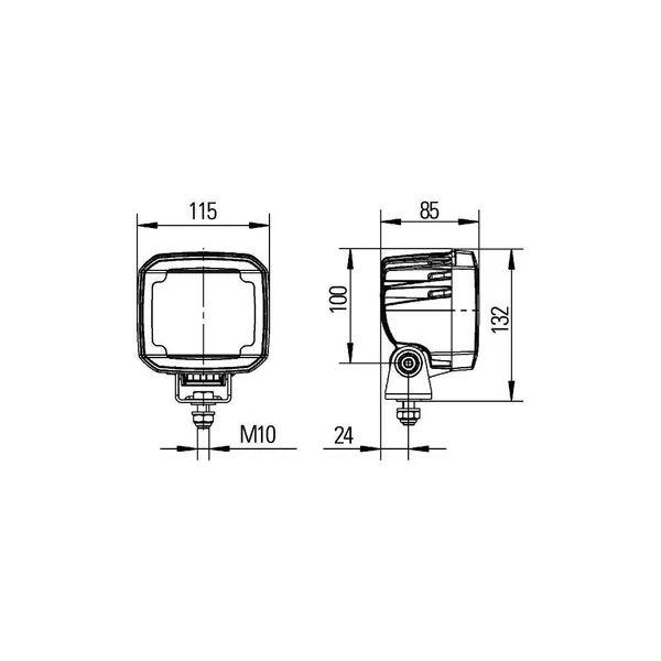FEU DE TRAVAIL LED 12V24V HELLA