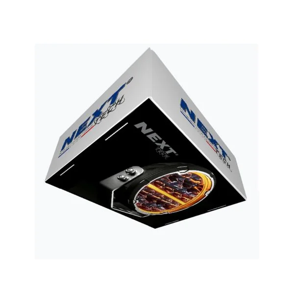 Feu LED 165mm avec feux de jour circulaire orange et blanc