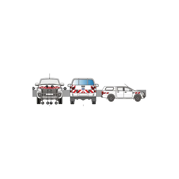 FORD RANGER KIT BALISAGE