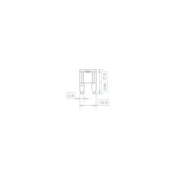Fusible Mini LED 5A (orange)
