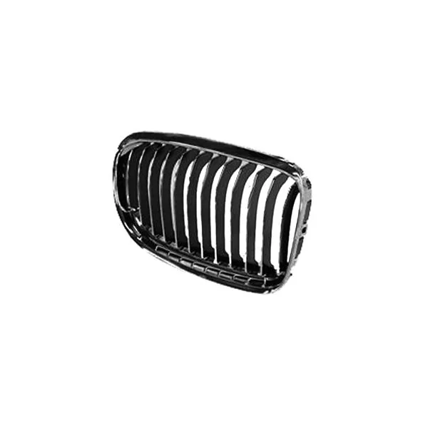 Grille avant droite pour BMW série 3 E90-E91 2008-2012, chromé/noire, Neuve