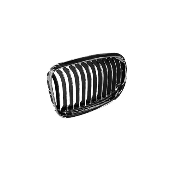 Grille avant gauche pour BMW série 3 E90-E91 2008-2012, chromé/noire, Neuve