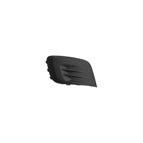 Grille de calandre droite pour PEUGEOT PARTNER II ph.3 2015-2018, noire, cache feu antibrouillard