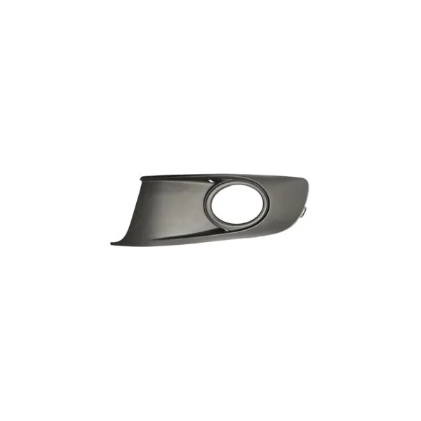 Grille de calandre gauche pour VOLKSWAGEN CADDY III ph.2, 2010-2015, noire, trou feu antibrouillard, Neuve