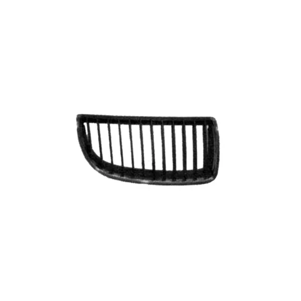 Grille latérale avant droite pour BMW série 3 E90-E91 2005-2008, noire, profil chromé, Neuve