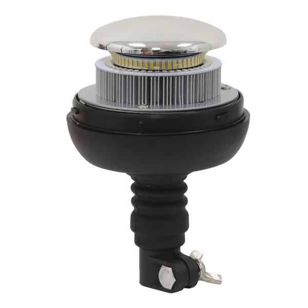 Gyrophare LED Double Flash 12/24V sur Tige Flexible - Homologué R65-R10