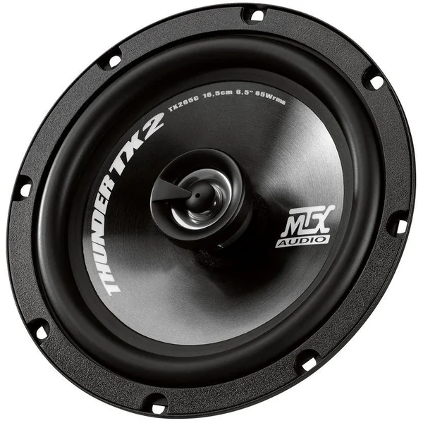Haut-parleurs 16,5 cm TX265C -2 voies coaxiales-Membrane polypropylène - MTX AUDIO