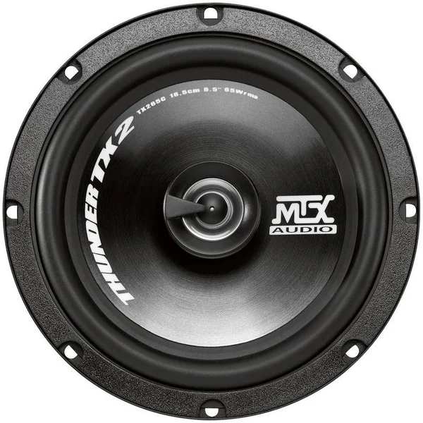 Haut-parleurs 16,5 cm TX265C -2 voies coaxiales-Membrane polypropylène - MTX AUDIO