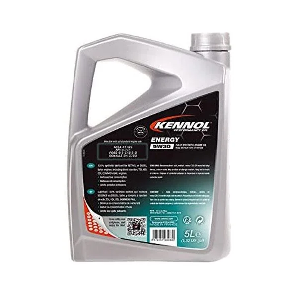 Huile Kennol Endurance 5W40 essence et diesel 5L
