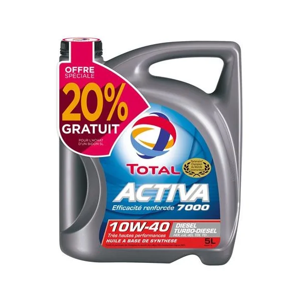 Huile moteur activa 10w40 Diesel 5L