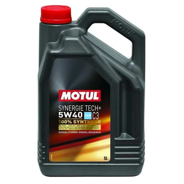 Huile moteur MOTUL Synergie Tech+ 5W40 essence et diesel - MOTUL
