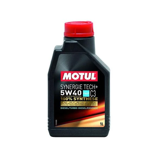 Huile moteur synergie tech+ 5W40 1L - MOTUL