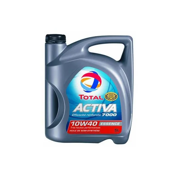 Huile moteur Total Activa 7000 10W40 essence 5L