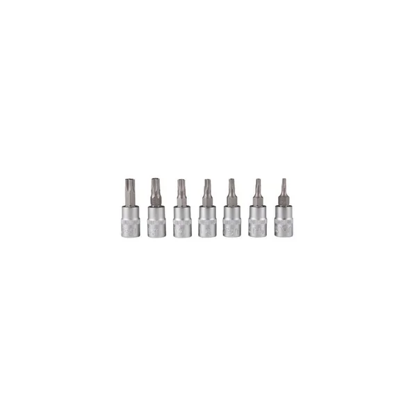 Jeu de 7 Douilles Embouts TS 1/4''