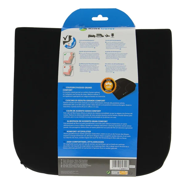 KINE TRAVEL coussin d'assise ergonomique confort
