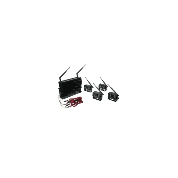 KIT 4 CAMÉRAS 9" WIFI + TÉLÉCOMMANDE MARQUE HC CARGO