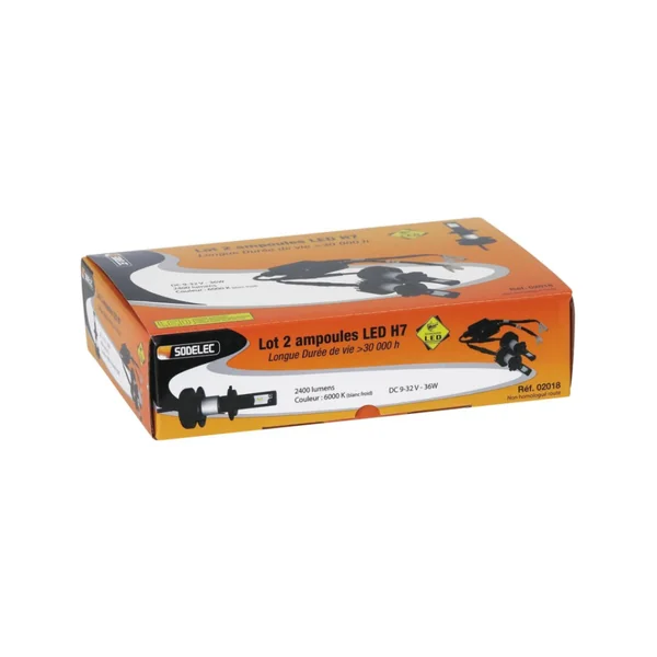 Kit de 2 Ampoules H1 LED 9-32V