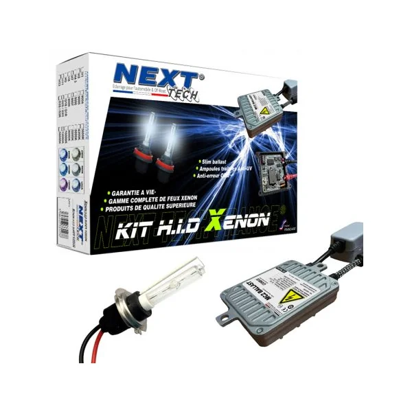 Kit HID xenon moto haut de gamme HIR2 9012 35W MC2™ - Multiplexé