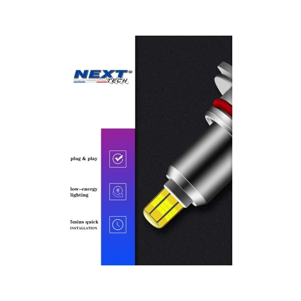 Kit LED canbus D1S D1R 85W 360° premium pour phare à lentille