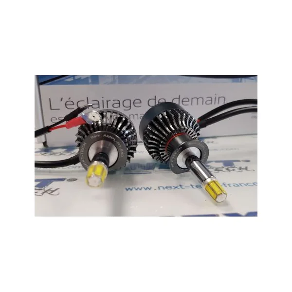 Kit LED canbus H11 85W 360° premium pour phare à lentille