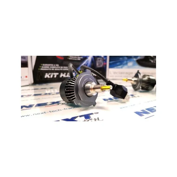 Kit LED Canbus H4 85W 360° premium pour phare à lentille