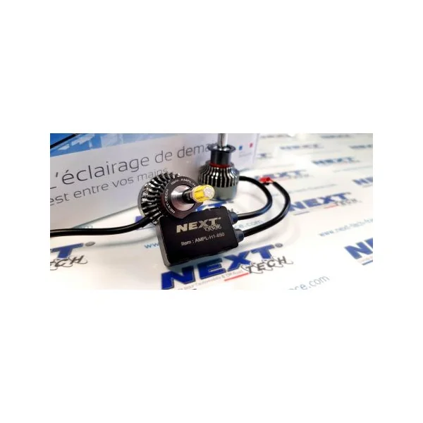 Kit LED canbus HIR2 9012 85W 360° premium pour phare à lentille