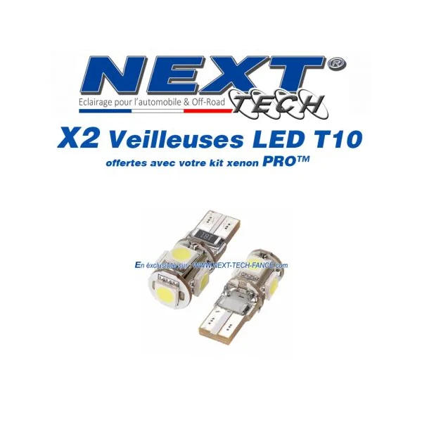 Kit phare xenon Next-Tech® H7 35W PRO™ CANBUS haut de gamme voiture
