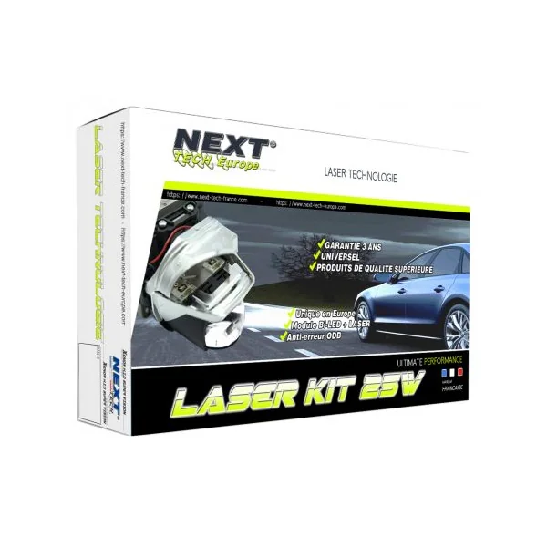 Kit projecteur laser modulaire 25W pour véhicule - universel - Next-Tech®