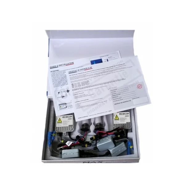 Kit xenon haut de gamme DUAL CANBUS MC2™ H3 55W slim ballast anti-erreur