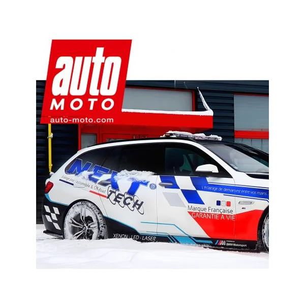 Le magazine Auto-Moto parle de l'éclairage Next-Tech France