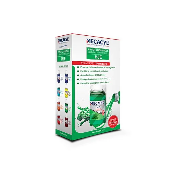 Lubrifiant MECACYL HJE - Protection Injection moteur Essence