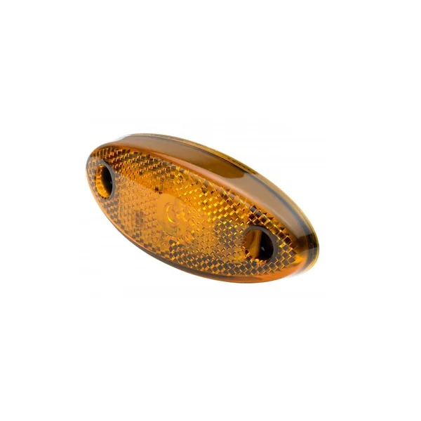 M893 - FEU DE GABARIT LED ORANGE 12/24V RUBBOLITE