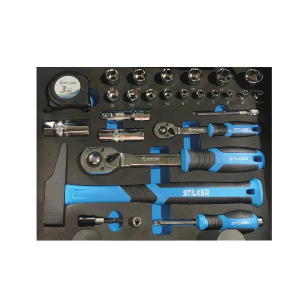 MALLETTE DE DÉPANNAGE 112 OUTILS 1/4" - 1/2"