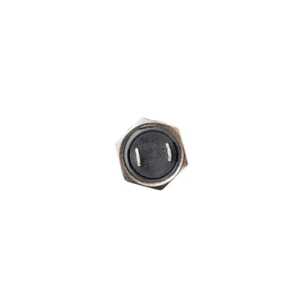 Mini-bouton poussoir OFF-(ON) 12/24V – Noir – Ø16 mm – 10/5A