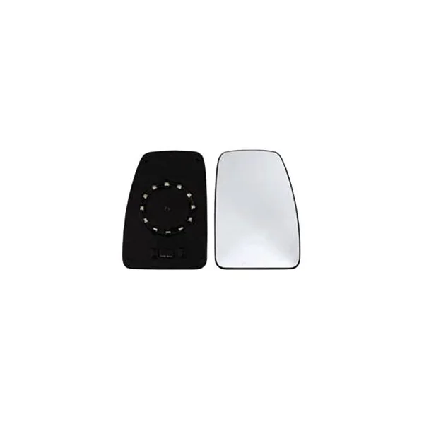 Miroir Glace rétroviseur droit pour OPEL MOVANO I phase 2, 2003-2010, verre supérieur, dégivrant
