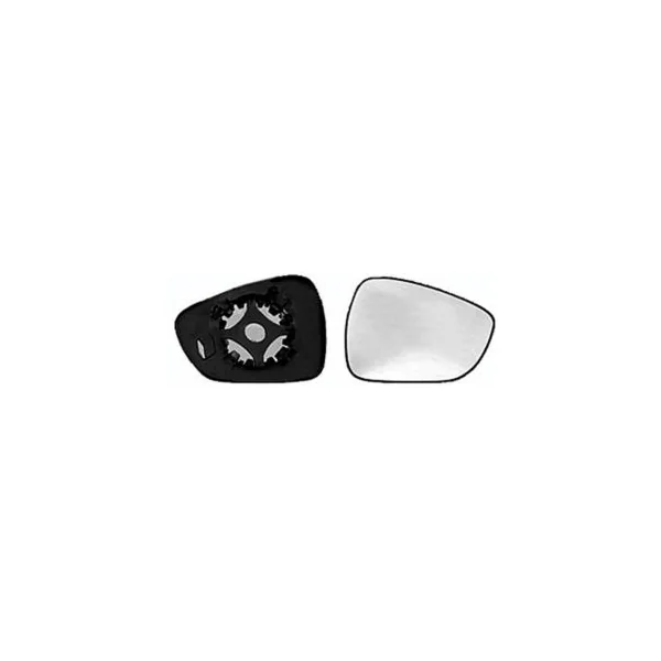 Miroir Glace rétroviseur droit pour PEUGEOT 508 I phase 2, 2014-2018, dégivrant, à clipser, Neuf