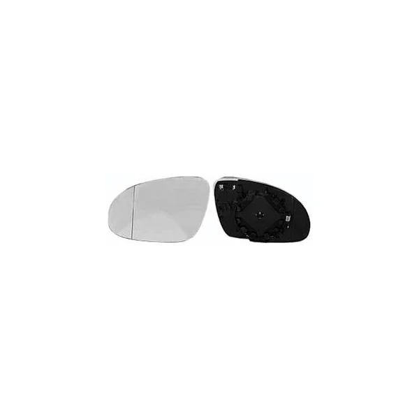 Miroir Glace rétroviseur gauche pour VOLKSWAGEN GOLF PLUS phase 2, 2009-2014, dégivrant, asphérique
