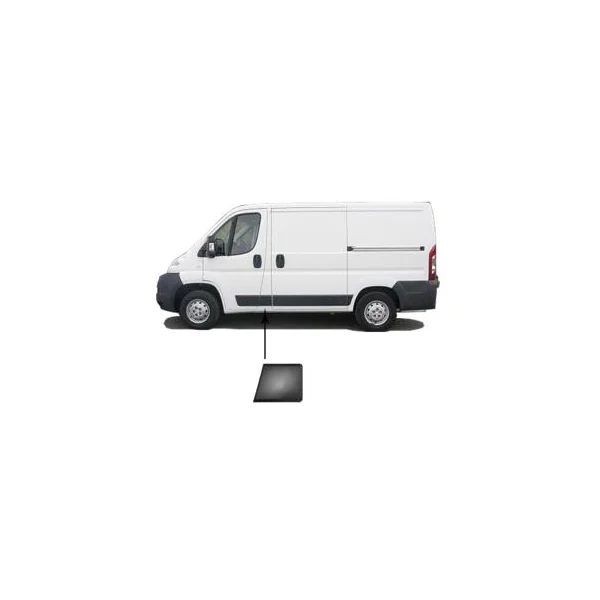 Moulure montant porte avant gauche pour FIAT DUCATO III phase 2, 2014-2023, 23cm, Neuve