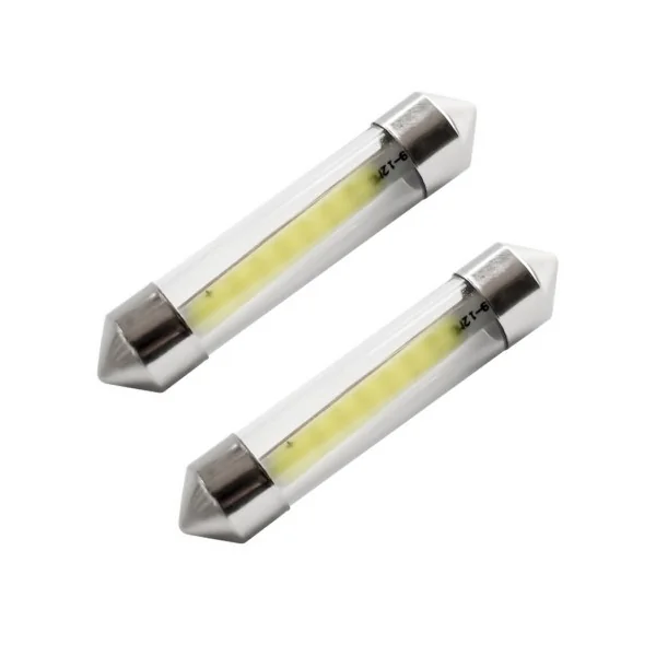 Navettes LED C10W 41mm 10W CANBUS anti-erreur ODB