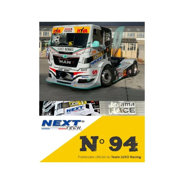 Next-Tech® partenaire officiel du Team Truck LUXO RACING