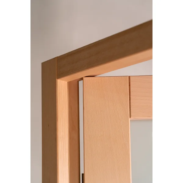 NOVA - Bloc porte hêtre vitré
