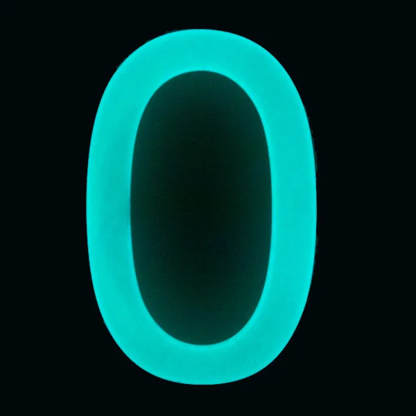 Numéro de maison adhésif NIGHTSHINE, Luminescent blanc