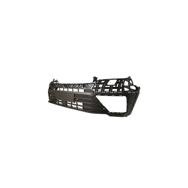 Pare chocs avant inférieur pour VOLKSWAGEN LT CRAFTER II, depuis 2017, trous radar, noir grainé, neuf