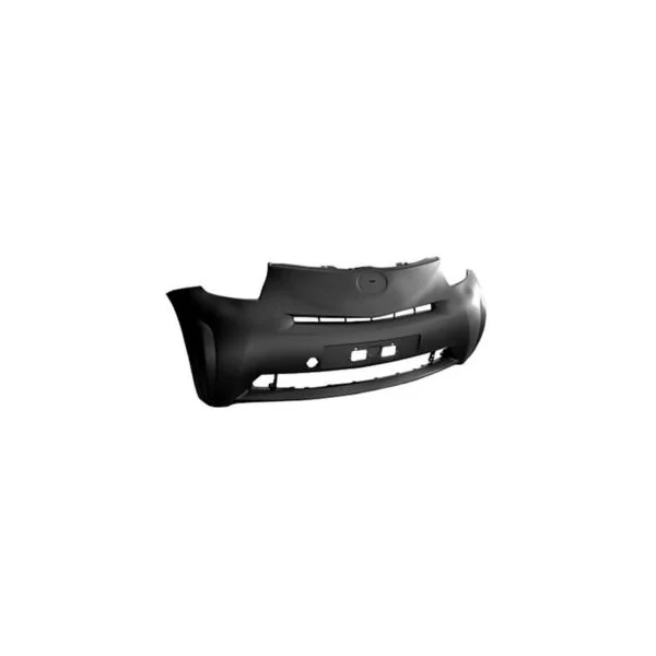 Pare chocs avant pour TOYOTA IQ, 2009-2014, neuf, noir