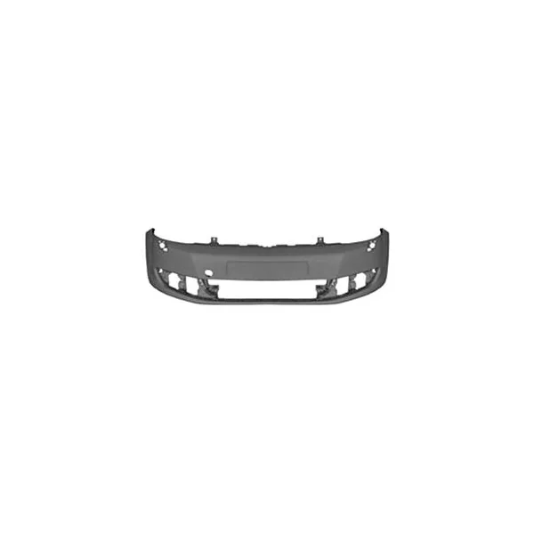 Pare chocs avant pour VOLKSWAGEN GOLF PLUS phase 2, 2009-2014, trous radar + supports, trous lave-phares, cache crochet, Neuf à peindre